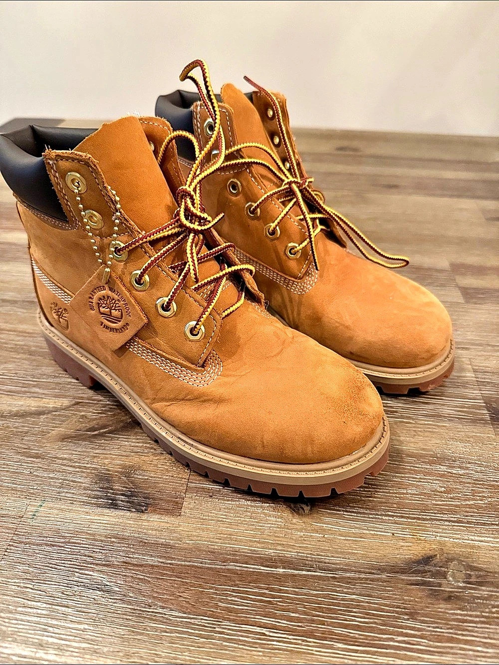 Timberland youth 6-Inch Premium Waterproof Boots Brown